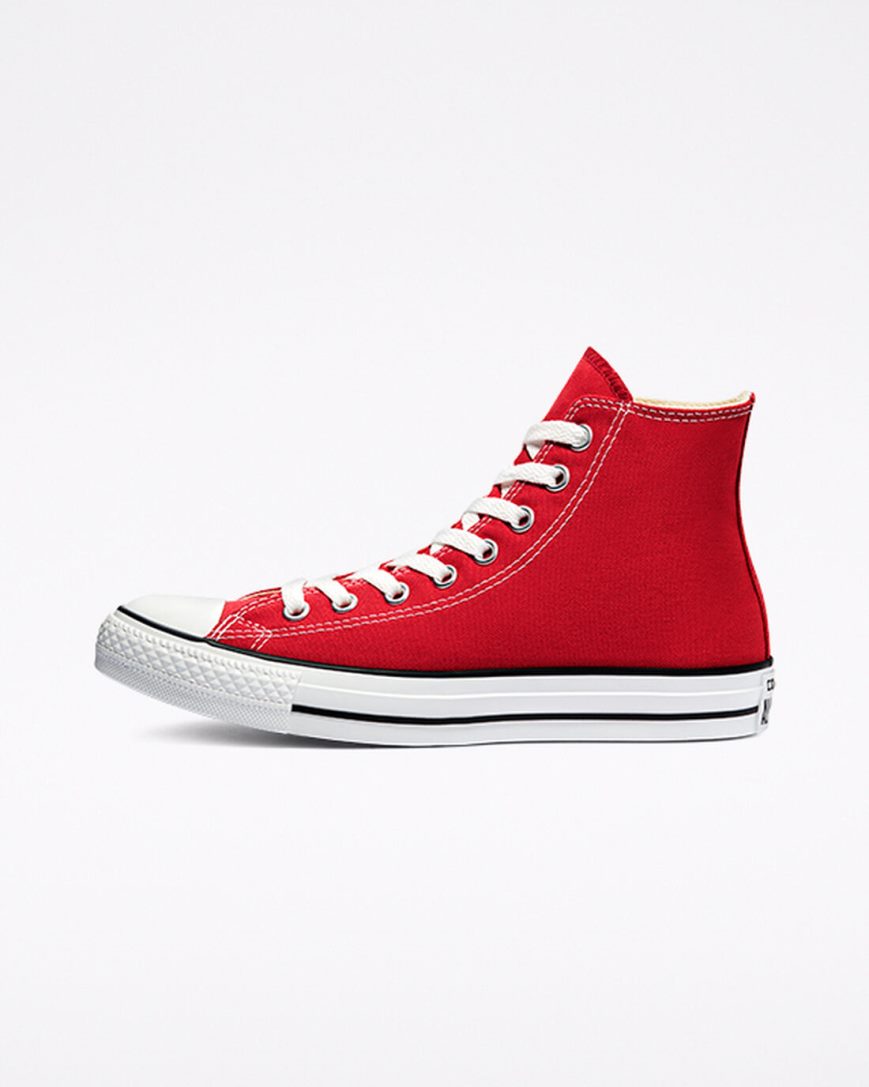 Dámské Boty Vysoké Converse Chuck Taylor All Star Classic Červené | CZ CPUG82